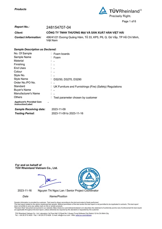Sản phẩm 2 — Công Ty TNHH Thương Mại & Sản Xuất Hàn Việt Hải — MST 0303379563
