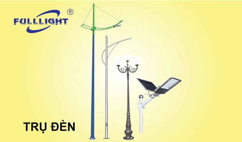Sản phẩm Product Presentation Categories light poles — Đèn Quốc Cường Việt - Công Ty TNHH Điện Quốc Cường Việt — MST 0303416173