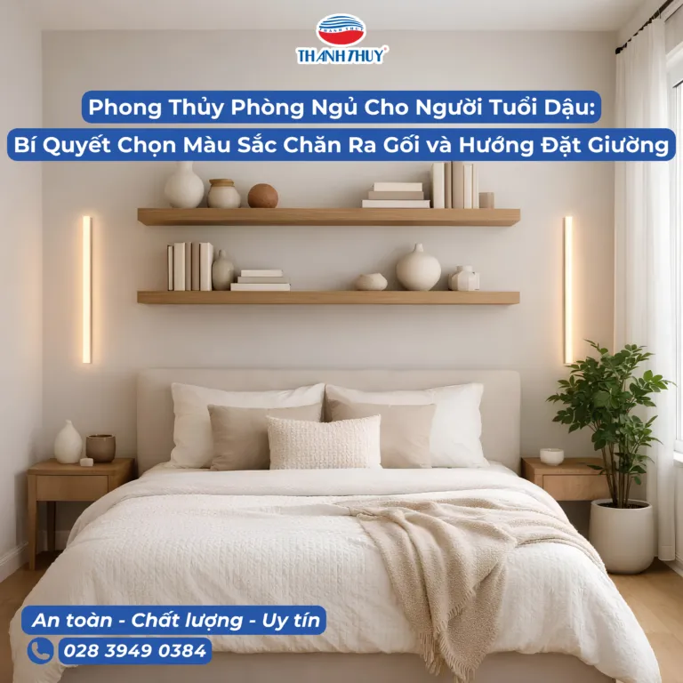 Sản phẩm Phong Thuy Phong Ngu Cho Nguoi Tuoi Dau Bi Quyet Chon Mau Sac Chan Ra Goi va Huong Dat Giuong 768x768 — Công Ty TNHH Sản Xuất Thương Mại Thanh Thủy — MST 0303433122
