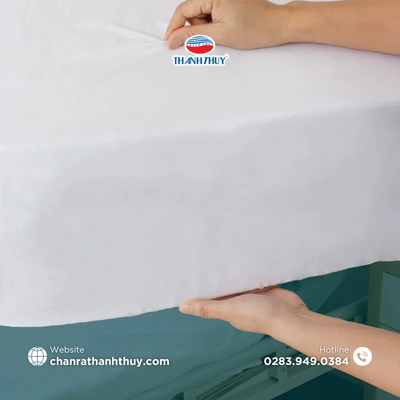 Sản phẩm Ga Boc Trang Tron Chong Nhan Benh Vien Dat May Theo Yeu Cau — Công Ty TNHH Sản Xuất Thương Mại Thanh Thủy — MST 0303433122