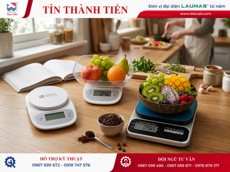 Sản phẩm Can dien tu nha bep tieu chi chon va goi y 1 768x576 — Cân Điện Tử TTT - Công Ty TNHH Cơ Khí Cân Điện Tử Tự Động Tín Thành Tiến — MST 0303483606