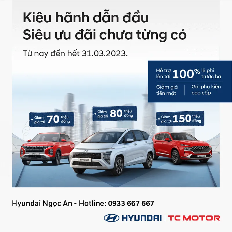 Sản phẩm khuyen mai santafe 150 trieu thang 03 — Công Ty Cổ Phần Thương Mại Dịch Vụ Ngọc An — MST 0303507529