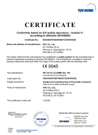 Sản phẩm cert 7 — Công Ty TNHH Thương Mại & Kỹ Thuật Nguyễn Liêu — MST 0303598371