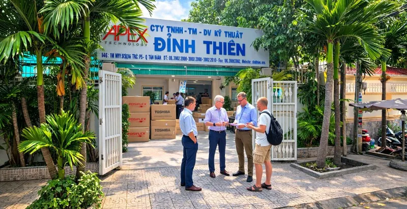 Văn phòng Công Ty TNHH Thương Mại - Dịch Vụ Kỹ Thuật Đỉnh Thiên #2 — MST 0303632431