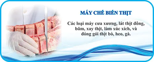 Sản phẩm 55 may che bien thit — Công Ty TNHH Sản Xuất Thương Mại Xuất Nhập Khẩu Kim Lợi Lai — MST 0303648907