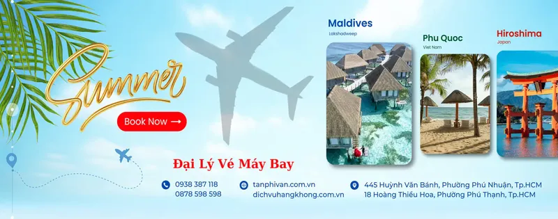 Sản phẩm dai ly ve may bay tan phi van — Công Ty TNHH Dịch Vụ Tân Phi Vân — MST 0303710489