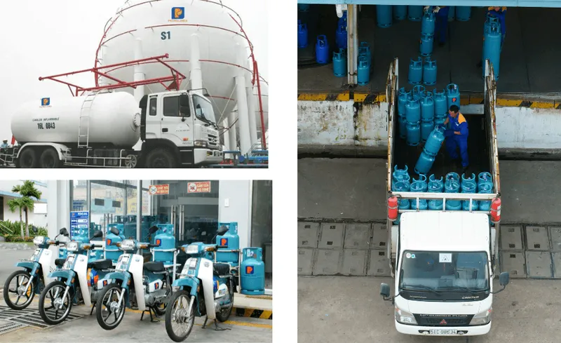 Sản phẩm giao gas — Gas PGASSG - Công ty TNHH Gas Petrolimex Sài Gòn — MST 0303741141