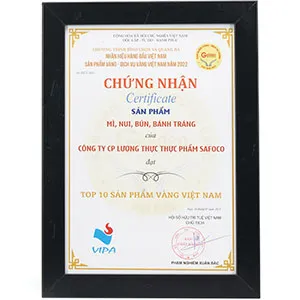 Sản phẩm 63ad3e46459c8124348178 — Công Ty Cổ Phần Lương Thực Thực Phẩm SAFOCO — MST 0303752249