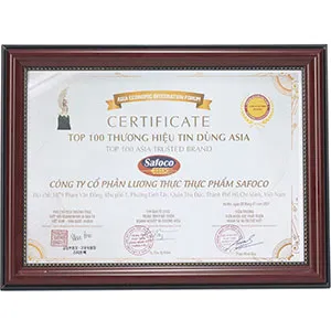 Sản phẩm 63ad3eb209325110900305 — Công Ty Cổ Phần Lương Thực Thực Phẩm SAFOCO — MST 0303752249