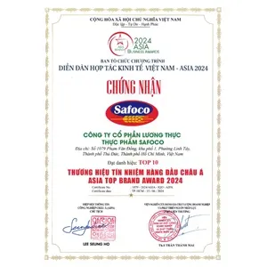 Sản phẩm 68d25ca73fdf6862743093 — Công Ty Cổ Phần Lương Thực Thực Phẩm SAFOCO — MST 0303752249