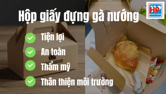 Sản phẩm hop giay dung ga nuong 25 — Công Ty TNHH Sản Xuất - Thương Mại Bao Bì Hợp Phát — MST 0303782003