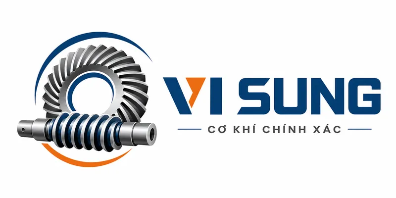 Logo Bánh Răng Côn Xoắn Vi Sung - Công Ty TNHH Vi Sung