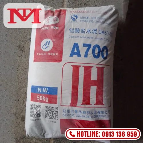 Sản phẩm Xi mang chiu nhiet CA50 A700.1 — Công Ty TNHH Sản Xuất Thương Mại Tiếng Mạnh — MST 0303883636