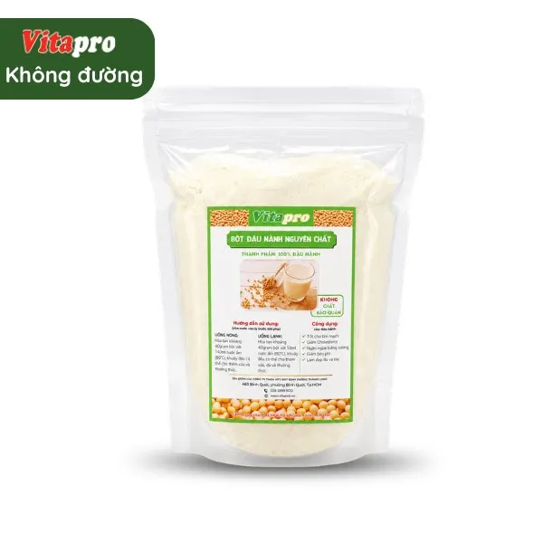 Sản phẩm bot dau nanh nguyen chat khong duong — Công Ty TNHH Một Thành Viên Bột Dinh Dưỡng Thăng Long — MST 0303900715