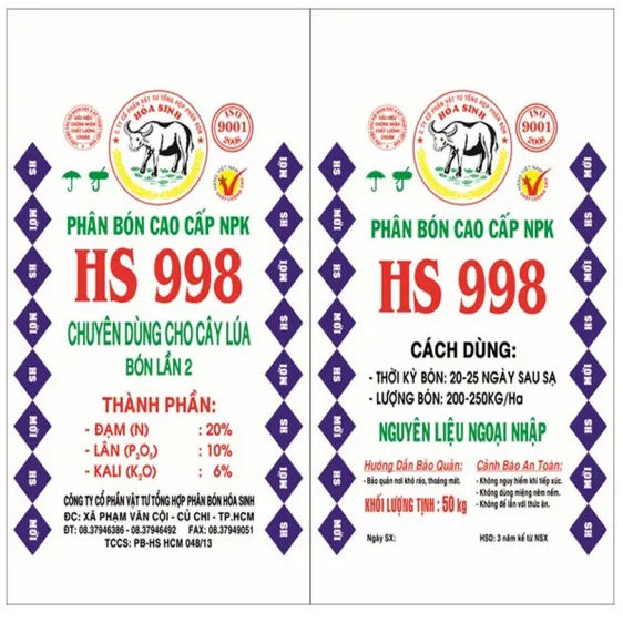 Sản phẩm hs 998 15257709245.PNG — Công Ty Cổ Phần Vật Tư Tổng Hợp Và Phân Bón Hóa Sinh — MST 0303951558