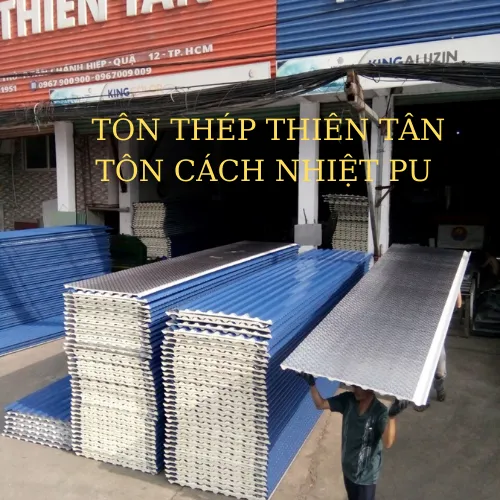 Sản phẩm TÔN THÉP THIÊN TÂN — Công Ty TNHH Tập Đoàn Tôn Thiên Tân — MST 0304115161