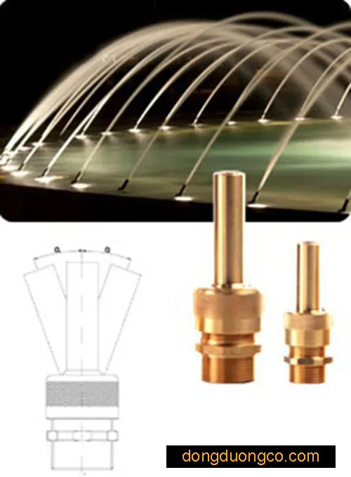 Sản phẩm thiet bi nhac nuoc voi phun tia — Công Ty TNHH Ngoại Thất Đông Dương — MST 0304127061