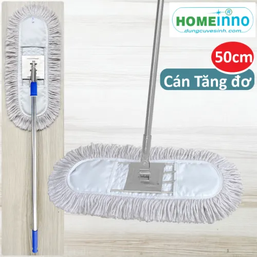 Sản phẩm cay lau bui cotton inox 50cm can tang do_s3897 — Dụng Cụ Vệ Sinh Homeinno - Công Ty TNHH Canh Tân Gia — MST 0304143151