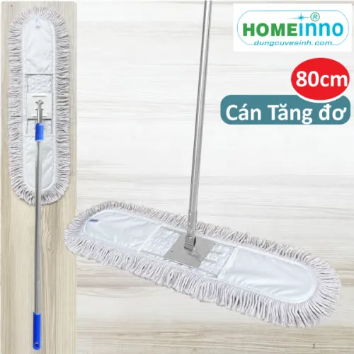 Sản phẩm cay lau bui cotton inox 80cm can tang do_s3899 — Dụng Cụ Vệ Sinh Homeinno - Công Ty TNHH Canh Tân Gia — MST 0304143151
