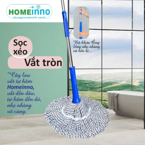 Sản phẩm cay lau vat tu ham tron soc xeo_s3890 — Dụng Cụ Vệ Sinh Homeinno - Công Ty TNHH Canh Tân Gia — MST 0304143151