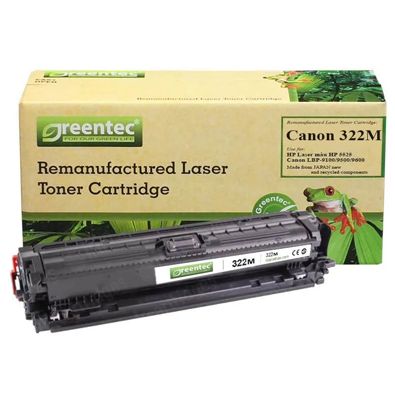 Sản phẩm muc in laser mau greentec hp ce273a canon 322m_1 — Công Ty TNHH Dịch Vụ Văn Phòng Số Một — MST 0304184856