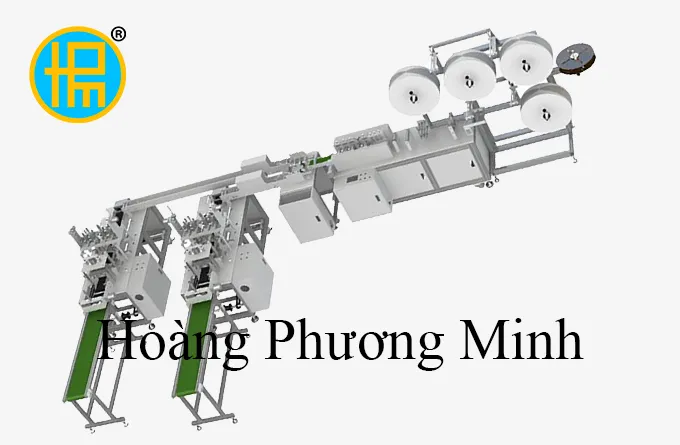Sản phẩm day chuyen san xuat khau trang 1516 — Máy Đóng Gói Hoàng Phương Minh - Công Ty TNHH Hoàng Phương Minh — MST 0304227235
