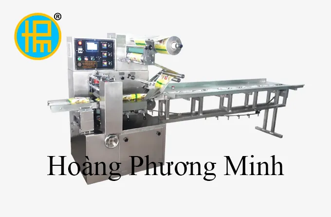 Sản phẩm may dong goi banh 7623 — Máy Đóng Gói Hoàng Phương Minh - Công Ty TNHH Hoàng Phương Minh — MST 0304227235