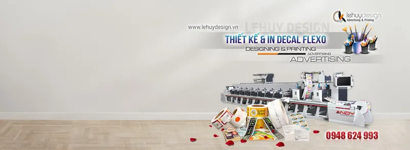 Sản phẩm in an decal flexo le huy — Thiết Kế In ấn Lê Huy - Công Ty TNHH Sản Xuất - Thương Mại - Dịch Vụ Lê Huy — MST 0304228302