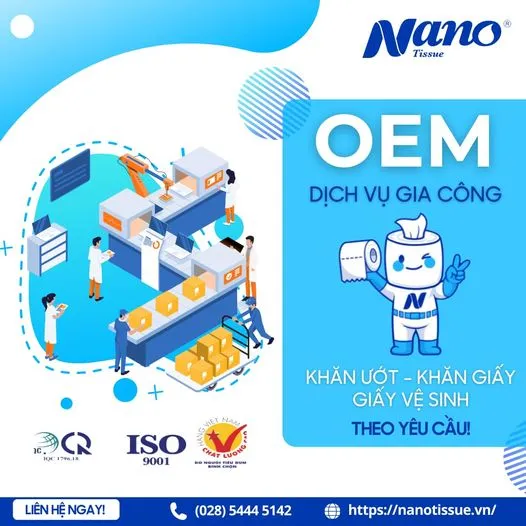 Sản phẩm 2024 07 01 09 09 gia cong khan uot giay ve sinh theo yeu cau — Công Ty TNHH Khăn Giấy Nano — MST 0304303976
