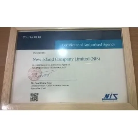Sản phẩm thumb_1750749017_Insurance_Cert_NIS — Công Ty TNHH Tân Đảo — MST 0304325680