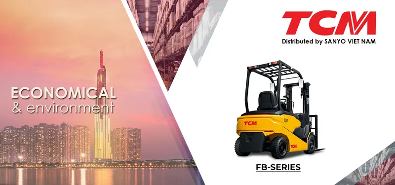 Sản phẩm xe nang dien tcm — Văn Phòng Đại Diện Sanyo Company Limited Tại TP. Hồ Chí Minh (Nhật Bản) — MST 0304649910