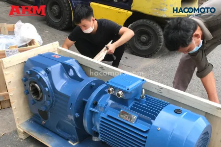 Sản phẩm Motor giam toc ABM HACOMOTO kiem tra truoc khi giao toi khach hang 3 450x300 — Công Ty TNHH Kỹ Thuật Hải Âu — MST 0304672878