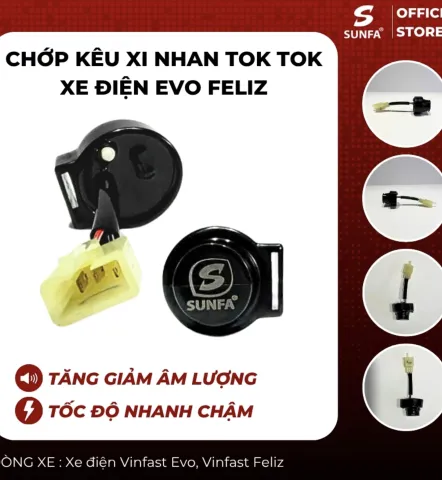 Sản phẩm cuc chop xinhan keu tok tok sunfa cho xe dien vinfast feliz evo products 2618 — Công Ty TNHH Truyền Thông Số — MST 0304710474