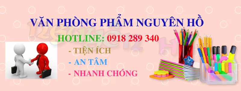 Sản phẩm 435720494476_NGUYENHOMOI — Văn Phòng Phẩm Nguyên Hồ - Công Ty TNHH Thương Mại - Dịch Vụ Nguyên Hồ — MST 0304750438