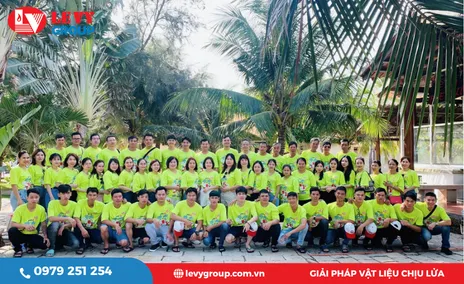 Sản phẩm teambuilding tap doan le vy 2024 — Công Ty TNHH Vật Liệu Chịu Lửa Lê Vỹ — MST 0304864724