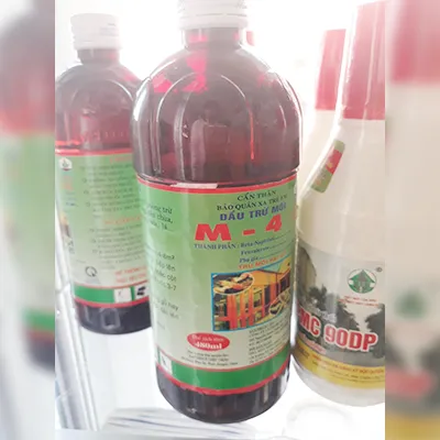 Sản phẩm 4 Dầu trừ mối M4 — Công Ty TNHH Sản Xuất Thương Mại Dịch Vụ Nhà Sạch Hoàn Mỹ — MST 0304870559