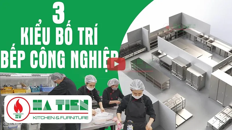Sản phẩm bep cong nghiep — Công Ty TNHH Sản Xuất Thương Mại Hà Tiên — MST 0304949583