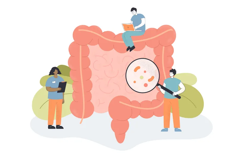 Sản phẩm Team of tiny doctors checking bowel for inflammation scaled — Công Ty TNHH MTV Chăm Sóc Sắc Đẹp Ngọc Huệ — MST 0304966772