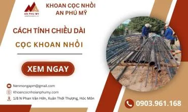 Sản phẩm cach tinh chieu dai coc khoan nhoi 1781623446 — Công Ty TNHH Xây Dựng Thương Mại Dịch Vụ An Phú Mỹ — MST 0304992211
