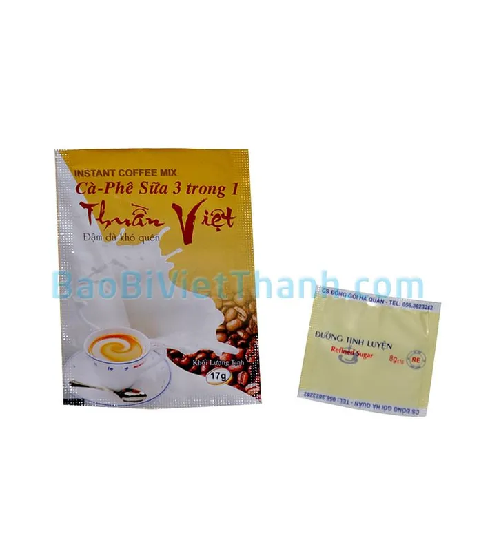 Sản phẩm cafe hoa tan thuan viet — Công Ty TNHH Bao Bì Nhựa Việt Thành — MST 0304996488