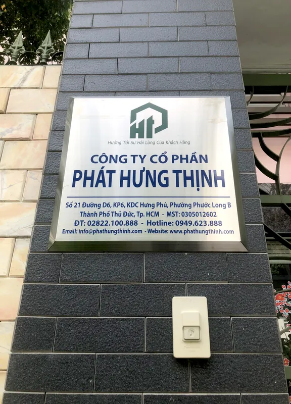 Sản phẩm 1 — Công Ty Cổ Phần Phát Hưng Thịnh — MST 0305012602