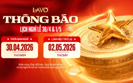 Sản phẩm lavo thong bao nghi le 1 450x280 — LAVO - Công Ty Cổ Phần LAVO — MST 0305044442