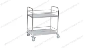 Sản phẩm xe đẩy inox 2 tầng HPTL TR2F 300x169 — Công Ty Cổ Phần Hùng Phương — MST 0305127378