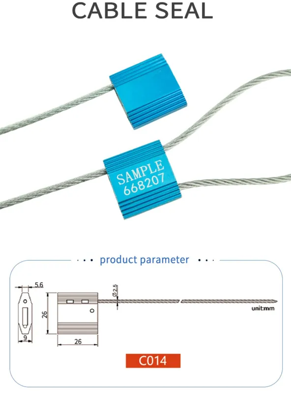 Sản phẩm 7c218 c014 samples — Seal Niêm Phong Viễn Đông - Công Ty TNHH Giao Nhận - Vận Tải - Xuất Nhập Khẩu
Viễn Đông — MST 0305135227