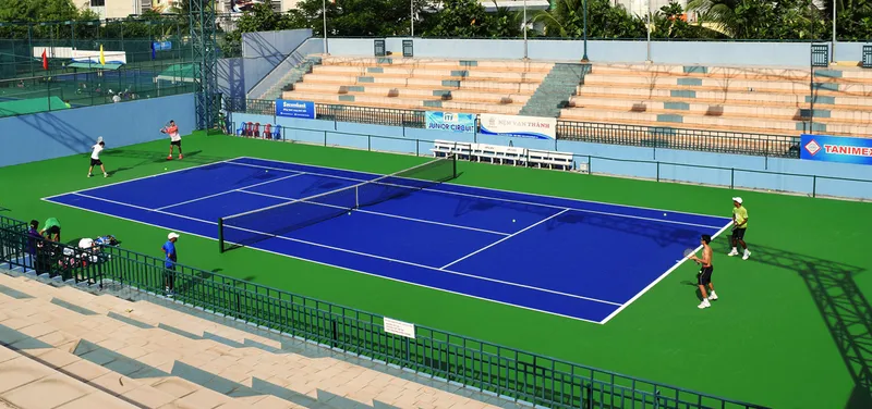 Sản phẩm son san tennis: son moi 05 san tennis trung tam huan luyen quan vot phu tho — Công Ty TNHH Xây Dựng Thể Thao Anh Quí — MST 0305144736
