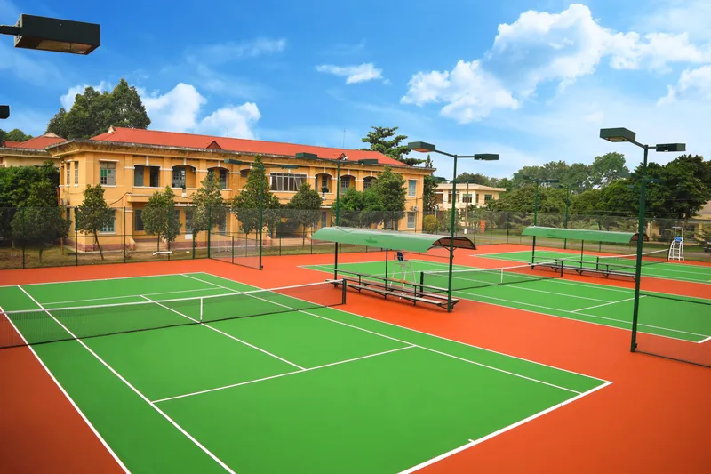 Sản phẩm thi cong san tennis 03 san tennis clb tennis khai minh go vap — Công Ty TNHH Xây Dựng Thể Thao Anh Quí — MST 0305144736