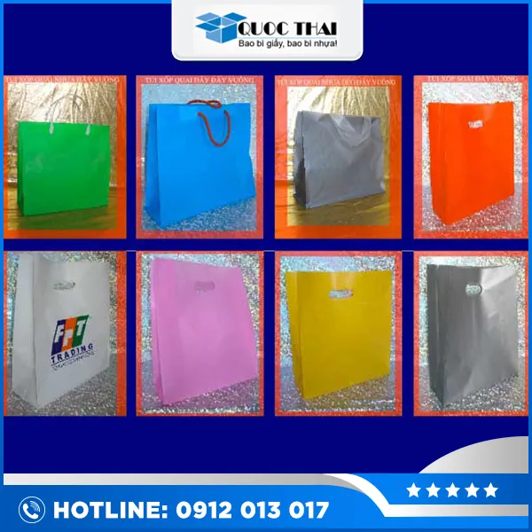 Sản phẩm tui pe tui xop — Bao Bì Quốc Thái - Công Ty TNHH Sản Xuất Thương Mại Dịch Vụ Quốc Thái — MST 0305163383