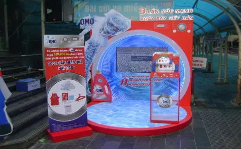 Sản phẩm Booth quang cao quangcaotime 2 — Công Ty TNHH Quảng Cáo Phan Gia — MST 0305211534