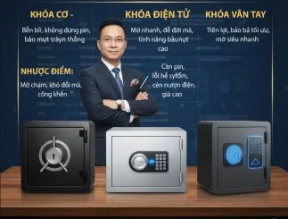 Sản phẩm so_sánh_két_sắt_khóa_cơ_khoa_điện_tử_khóa_vân_tay — Công Ty Cổ Phần Thiết Bị Công Nghệ Trọng Tín — MST 0305227164