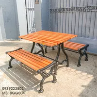 Sản phẩm ban ghe gang duc ngoai troi san vuon khong lung tua bgg004 10348j2 — Công Ty TNHH Đúc Mỹ Nghệ — MST 0305254383